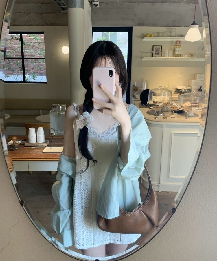 루즈핏 셔츠 라이트민트