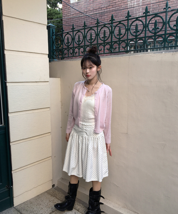 レースキャミソール IVORY