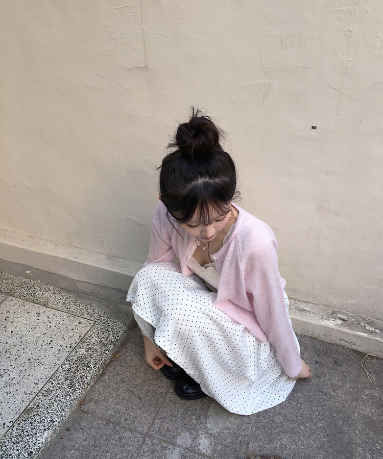 レースキャミソール IVORY