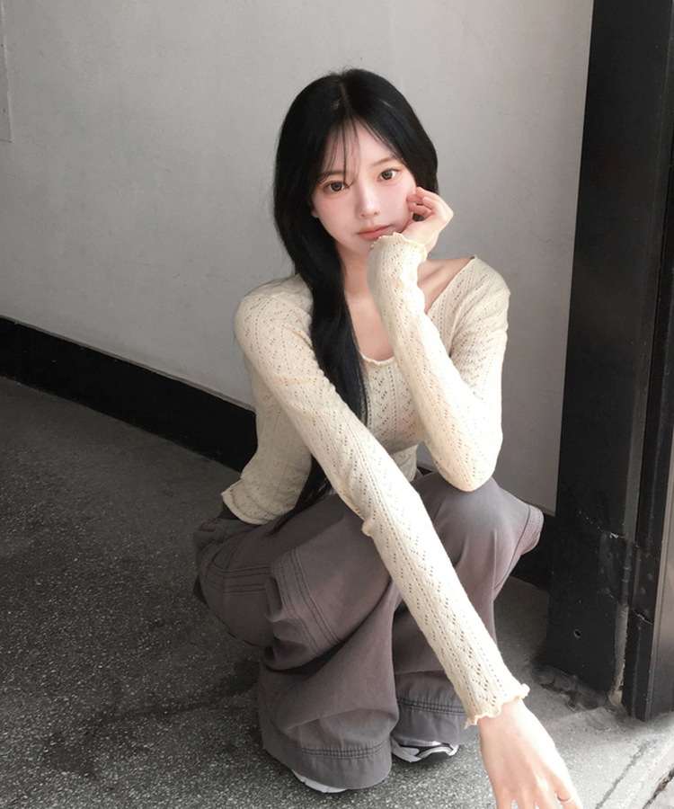 ビンテージセミブーツカットパンツ CHARCOAL