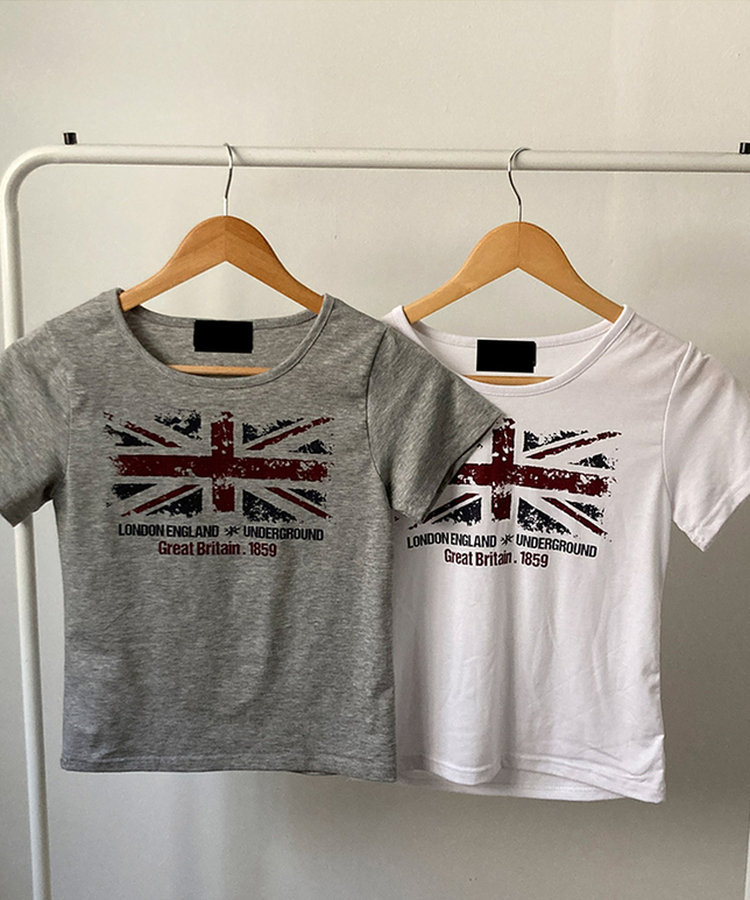 ロンドンプリント半袖Tシャツ
