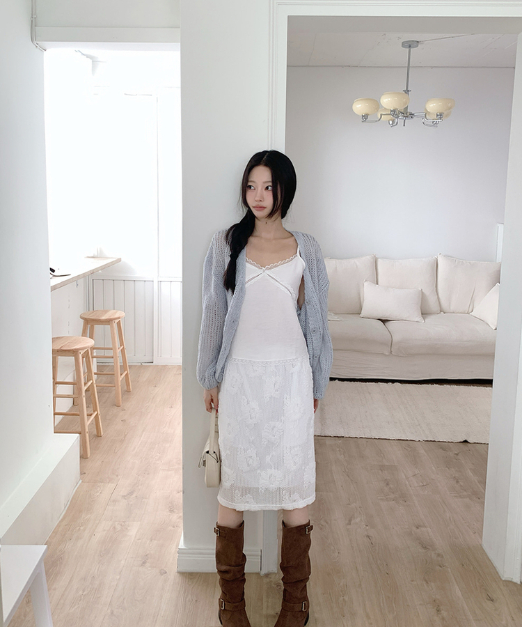 デイリーカーディガン(6color) SKY BLUE