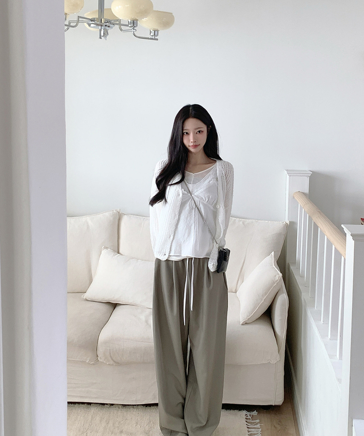 デイリーカーディガン(6color) IVORY