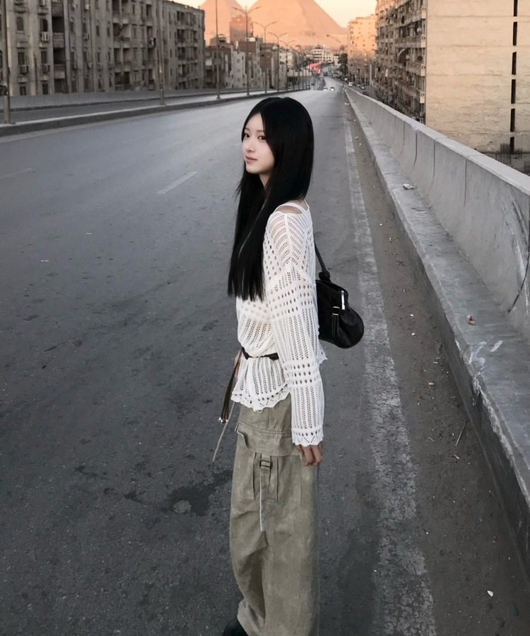 ヴィンテージカーゴワイドパンツ BEIGE