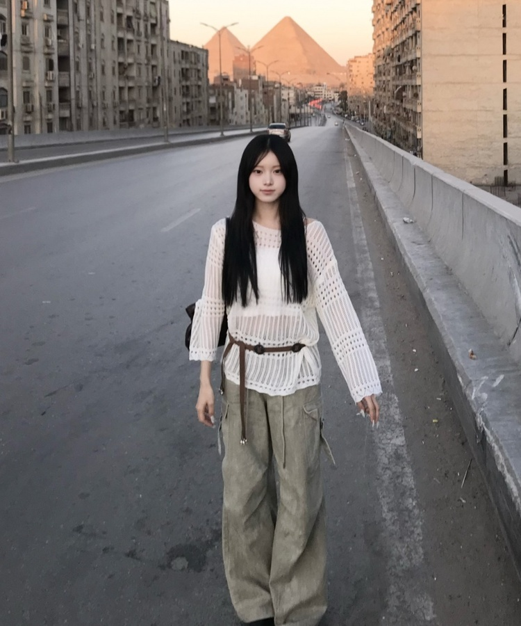 ヴィンテージカーゴワイドパンツ BEIGE