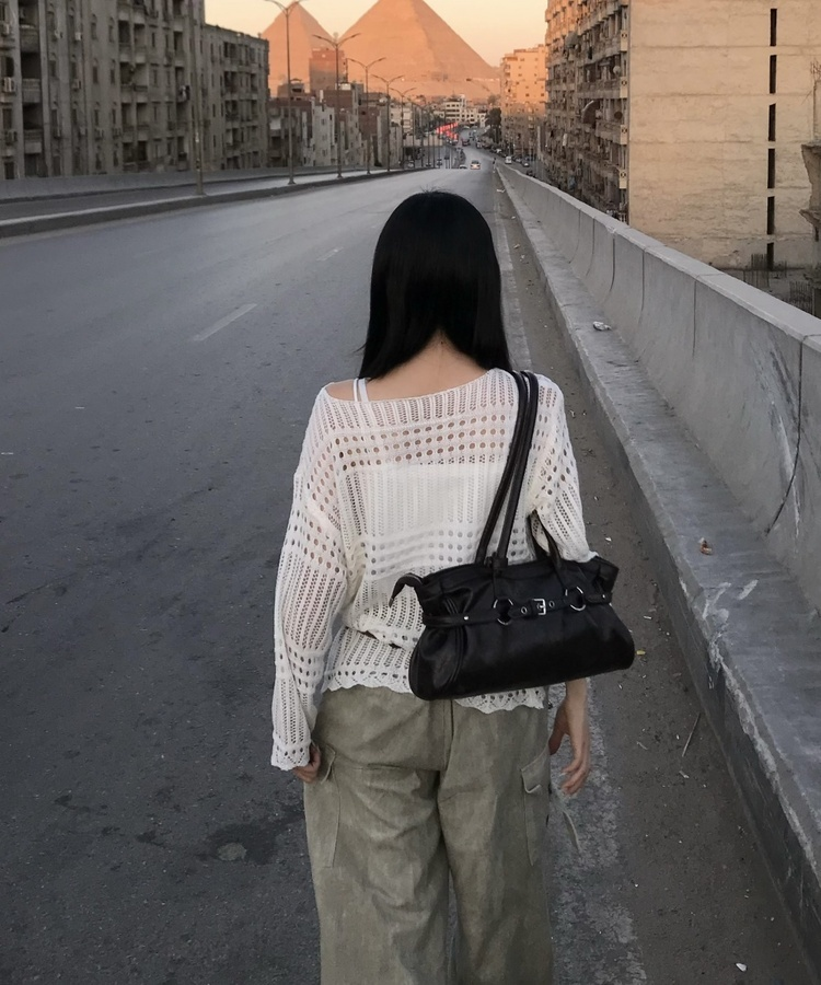 ヴィンテージカーゴワイドパンツ BEIGE