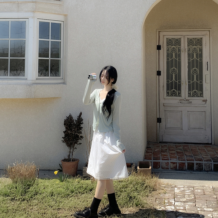 ベーシックリブカーディガン(5color) MINT