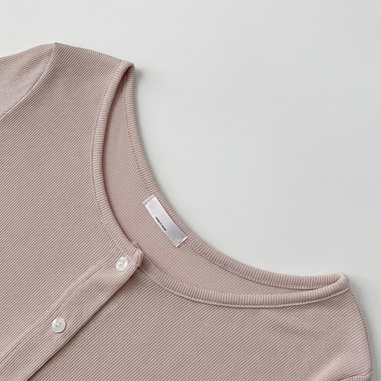 ベーシックリブカーディガン(5color)