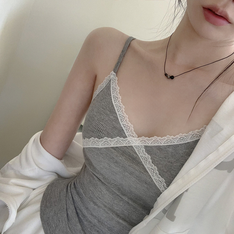 Y2Kセミクロップフードジップアップ IVORY