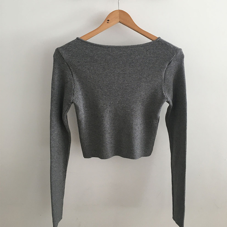 リブニットやわらかカーディガン(8color)