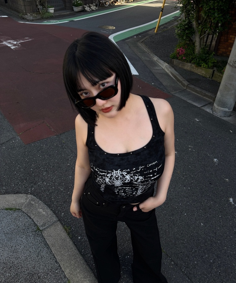 와이드 플레어 팬츠 블랙