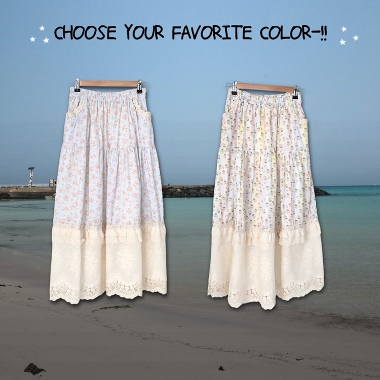 ボヘミアンユニークビンテージスカート