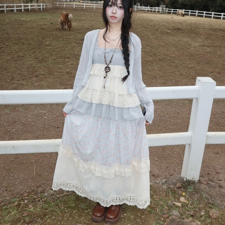 ボヘミアンユニークビンテージスカート SORA