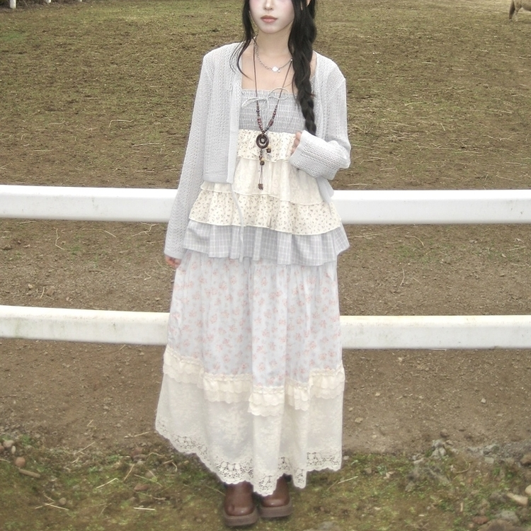 ボヘミアンユニークビンテージスカート SORA
