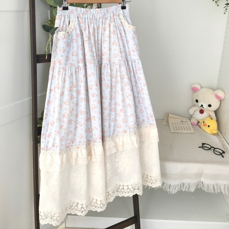 ボヘミアンユニークビンテージスカート