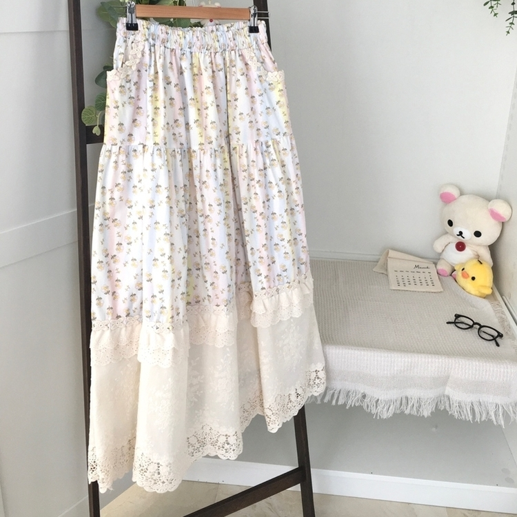 ボヘミアンユニークビンテージスカート