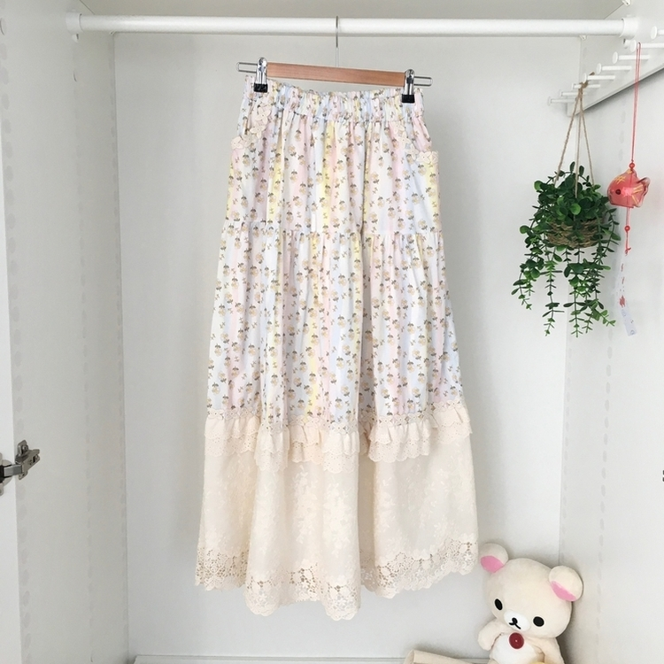 ボヘミアンユニークビンテージスカート