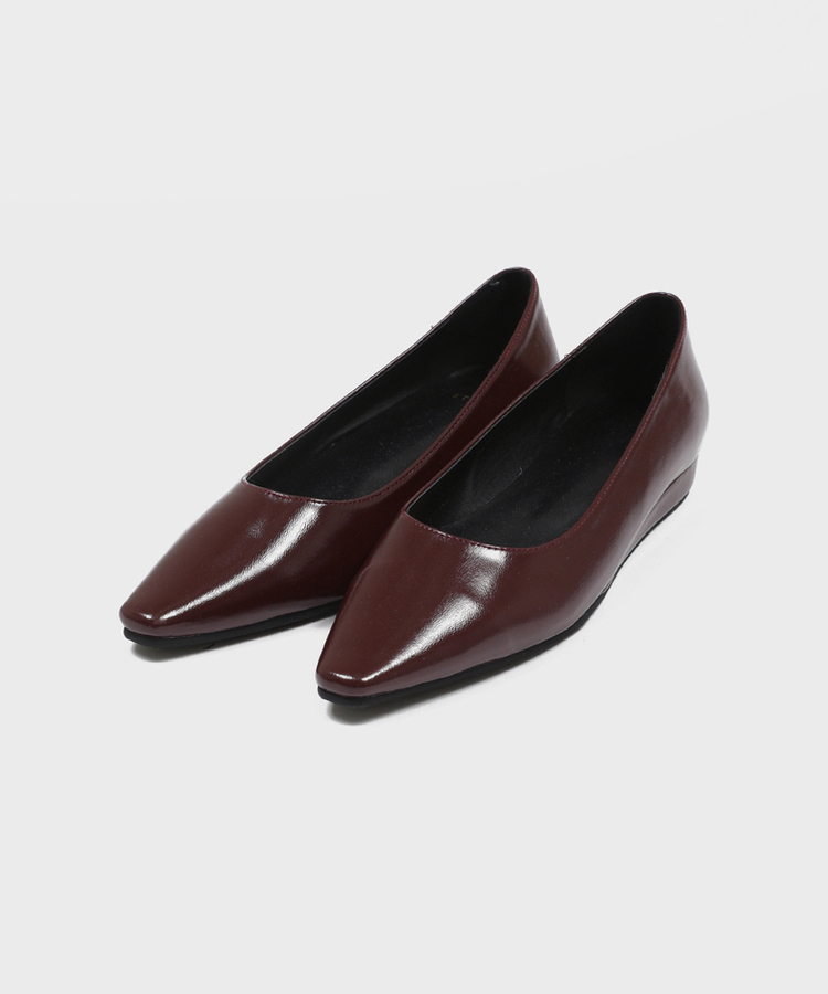 スティレットフラットシューズ