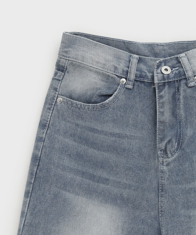 ワイドデニムパンツ