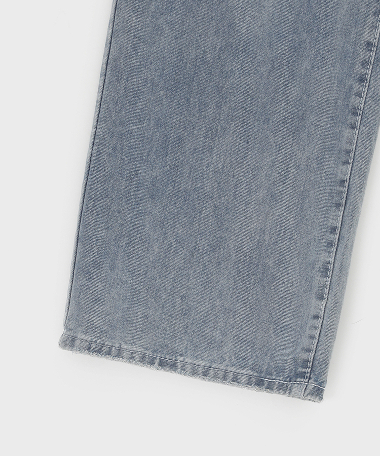 ワイドデニムパンツ