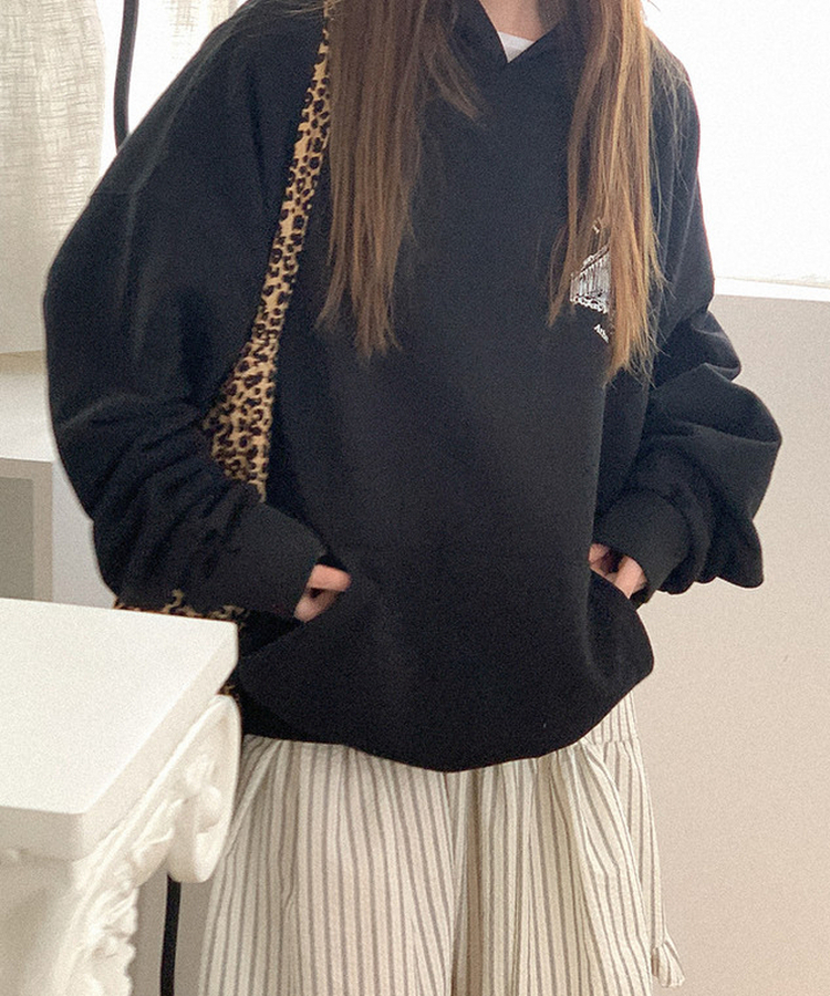 ストライプフリルミディスカート IVORY