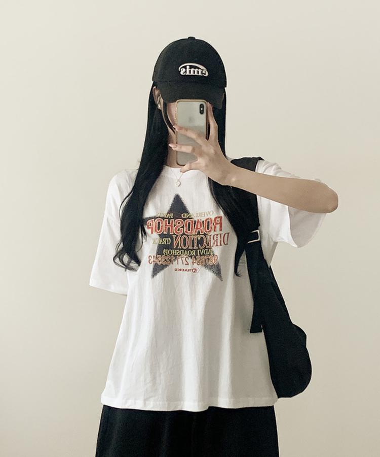 ロードショップ半袖Tシャツ WHITE