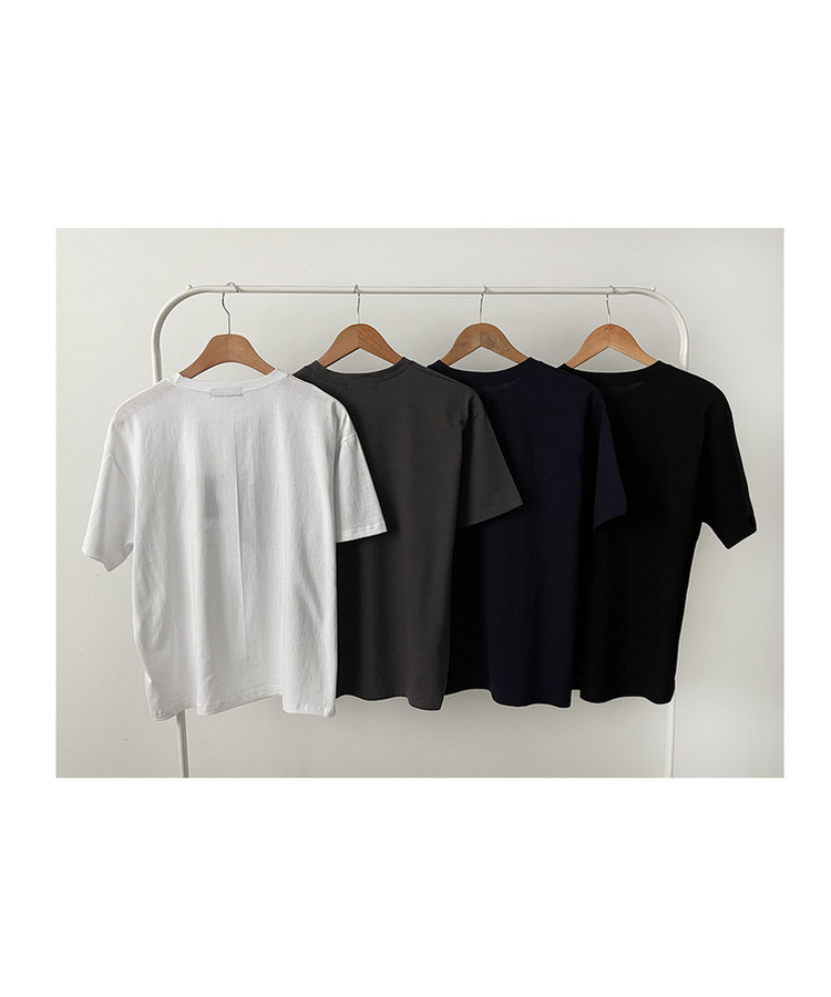 レタリング半袖Tシャツ