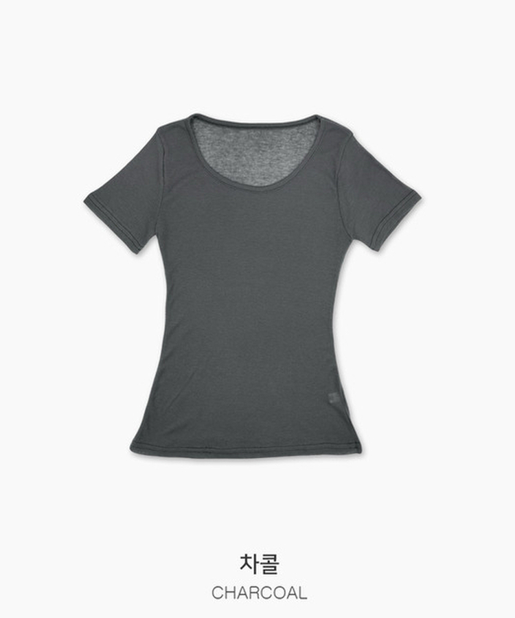 シースルーレイヤード半袖Tシャツ(11color)