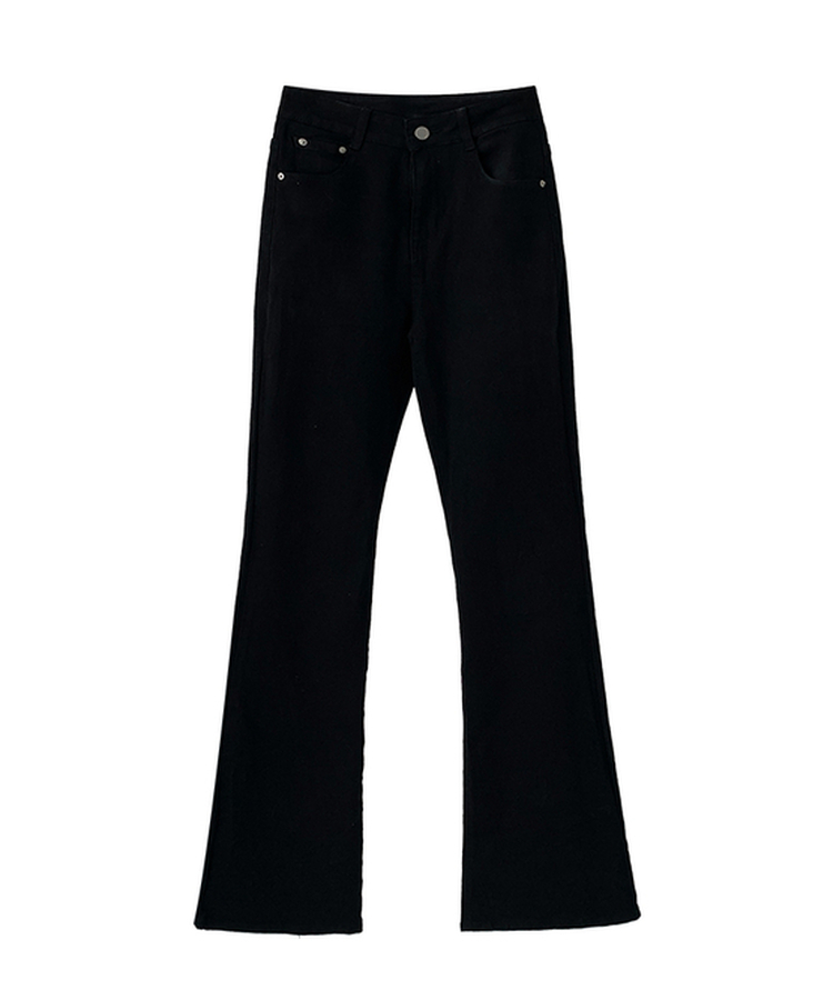 【丈別】骨盤パッドブーツカットパンツ