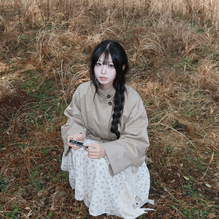 ハイネックベルトトレンチショートコートジャケット KHAKI BEIGE