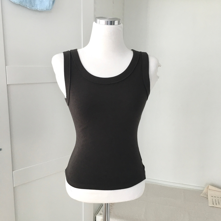 【SET】ドットリボンキャミソール＋レイヤードキャミ