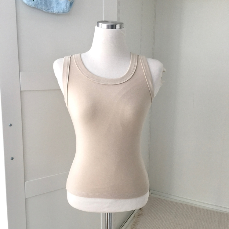 【SET】ドットリボンキャミソール＋レイヤードキャミ