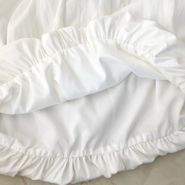 パンプキンバルーンミディスカート