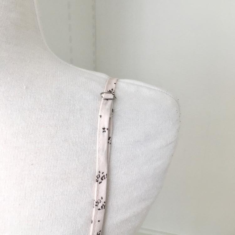 レース花柄キャミソールバルーンブラウス