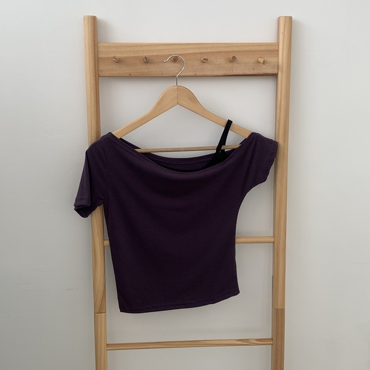 オフショルキャミソールレイヤード半袖Tシャツ