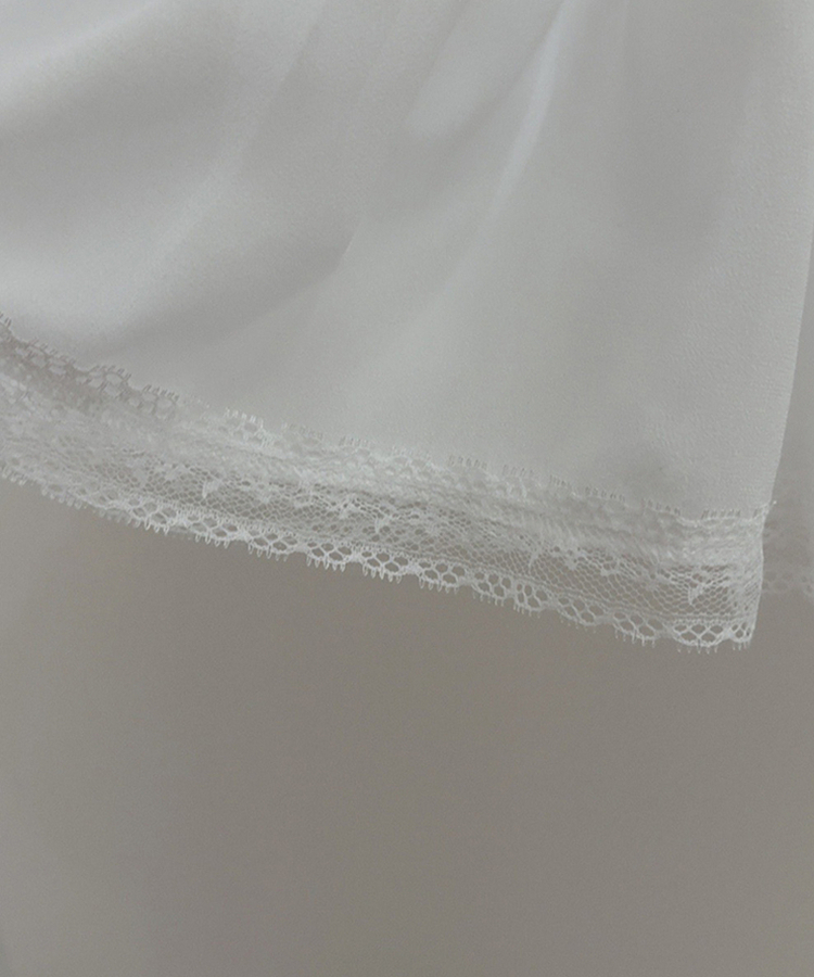 レイヤードシアリングワンピース