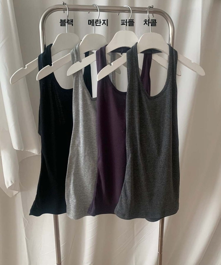 ホルターネックロングキャミソール(7color)