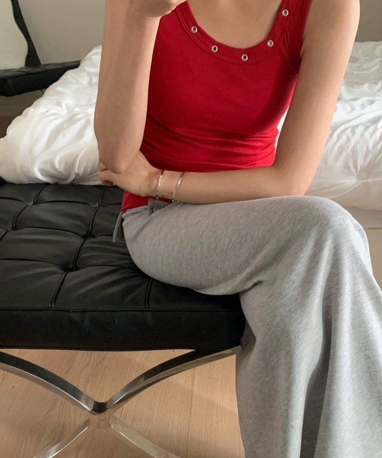 アイレットキャミソール(7color) red