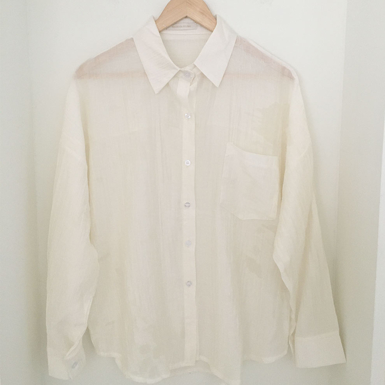 ベーシックルーズシャツ(7color)