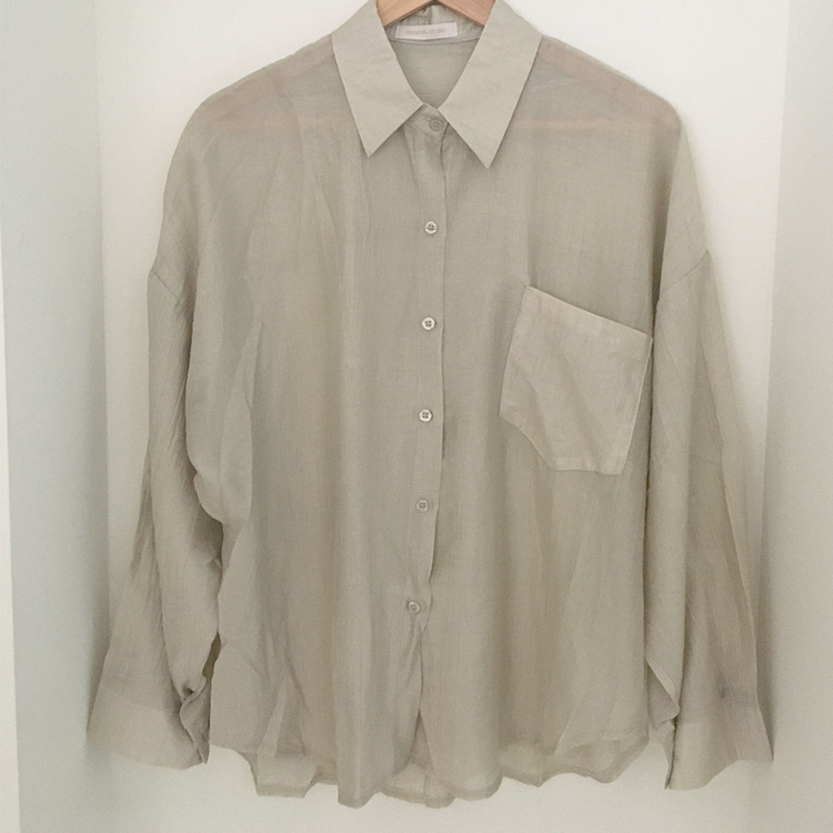 ベーシックルーズシャツ(7color)