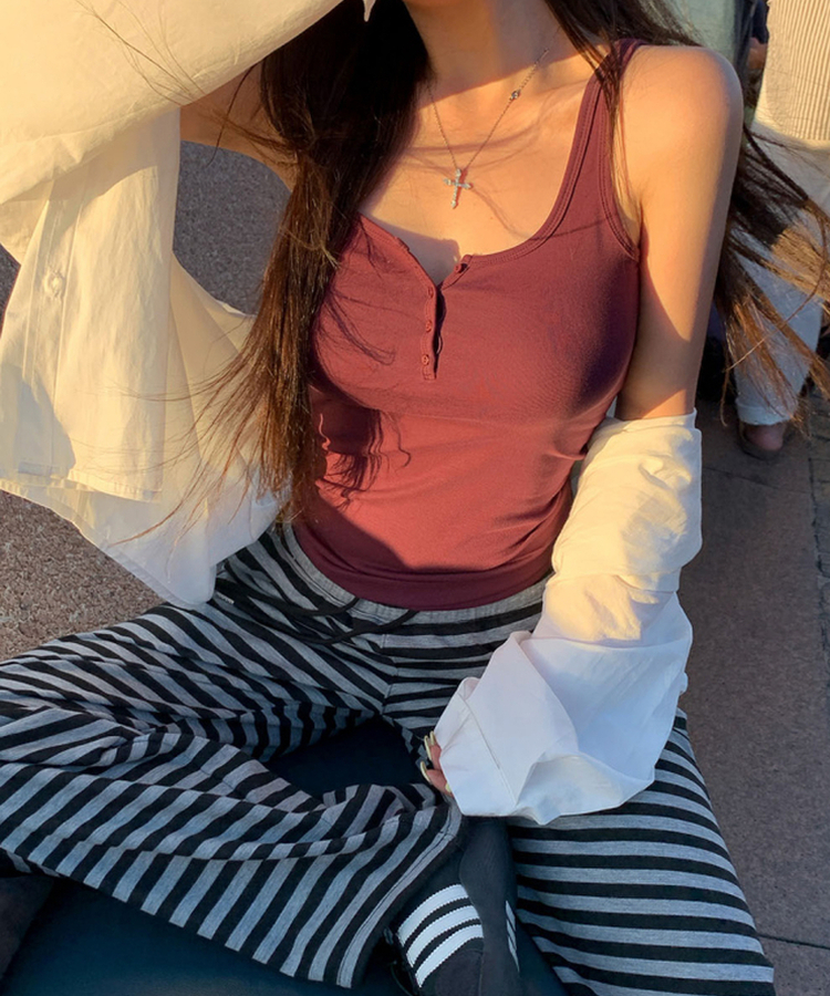 バンディングストライプトレーニングパンツ BLACK