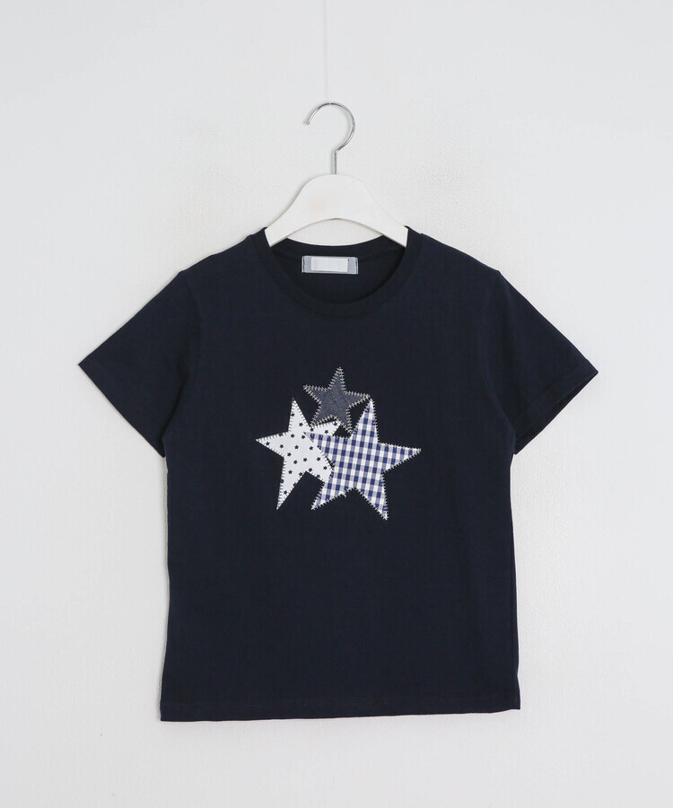 スターパッチワークTシャツ