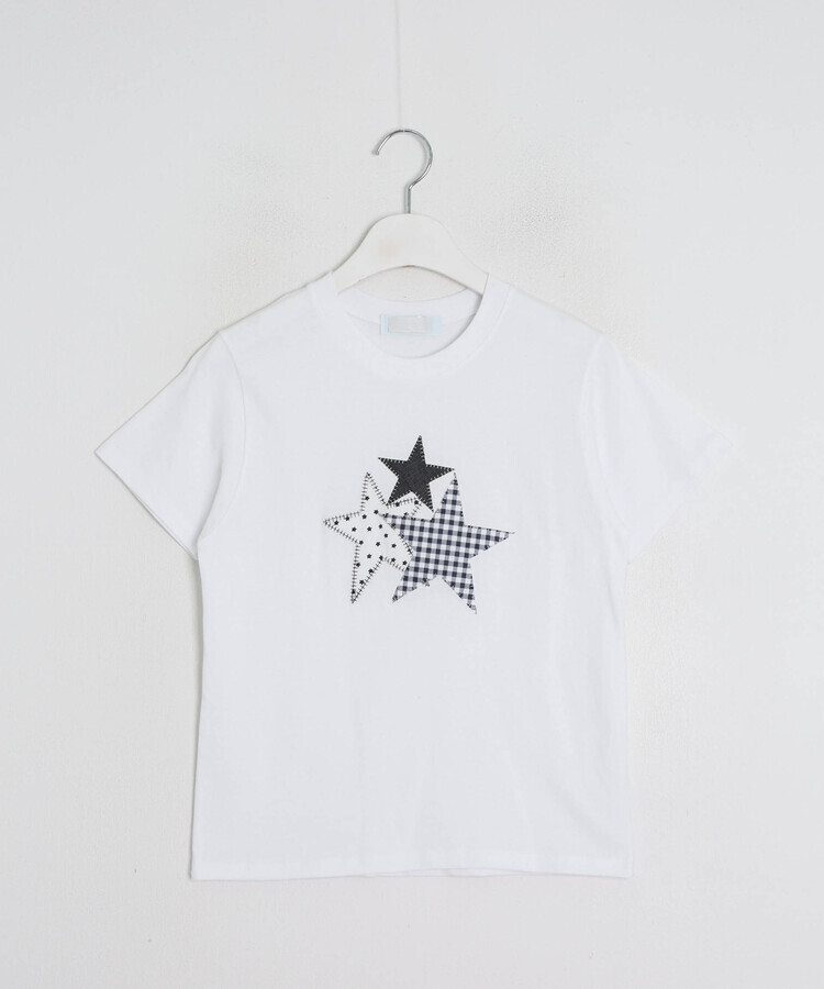 スターパッチワークTシャツ