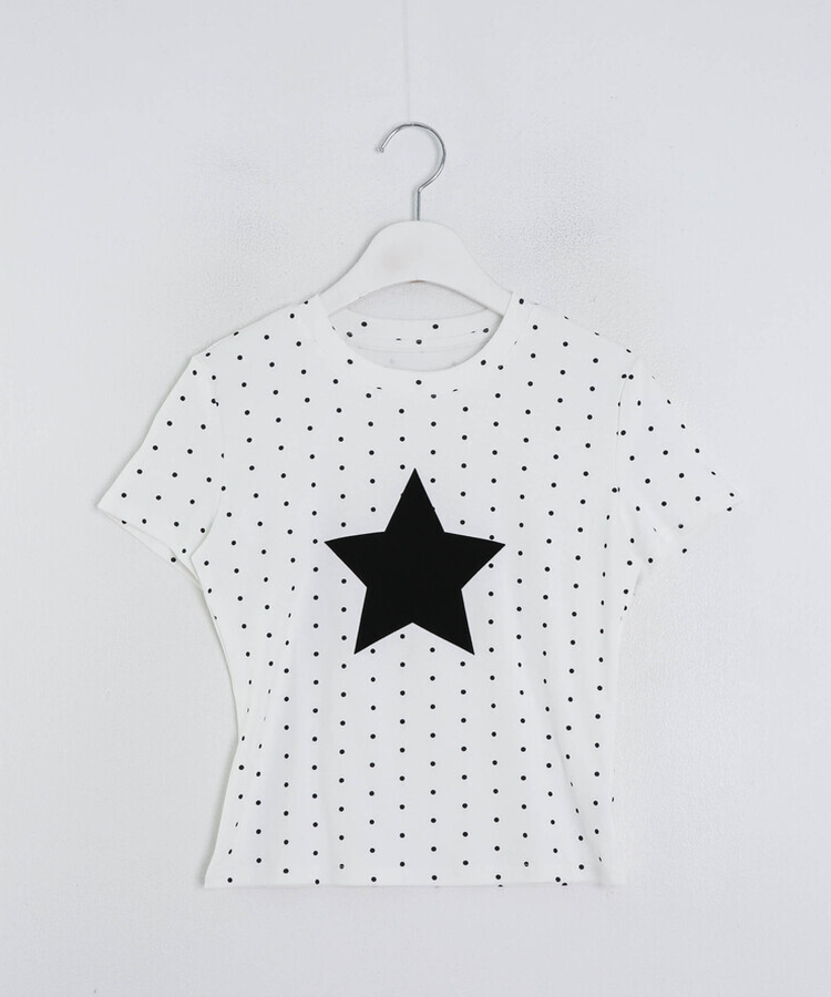ドットスター半袖Tシャツ