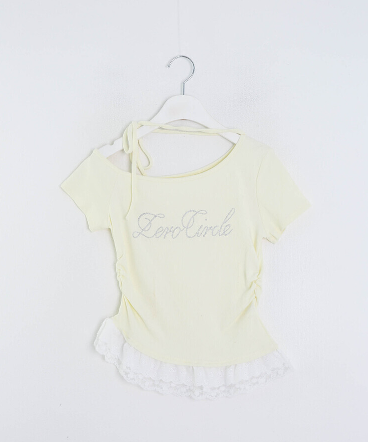 レタリングワンオフレイヤードＴシャツ