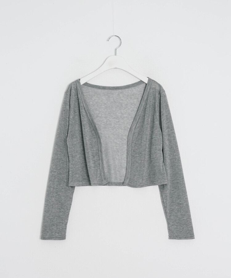 【SET】クロップカーディガン＋ギンガムキャミ