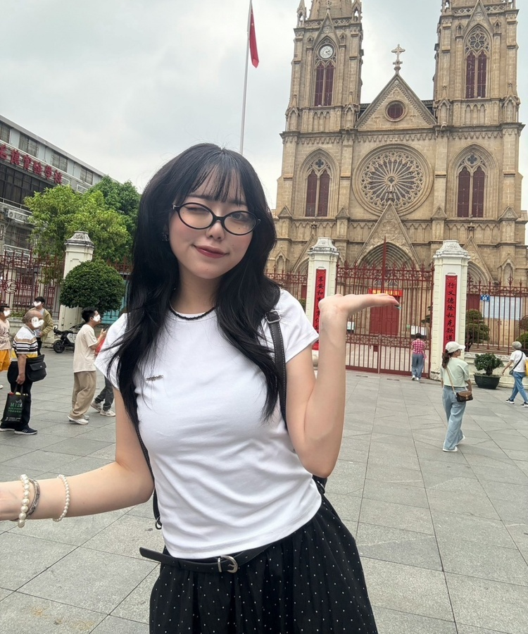 【❤️MADE】ペンダント半袖Tシャツ WHITE