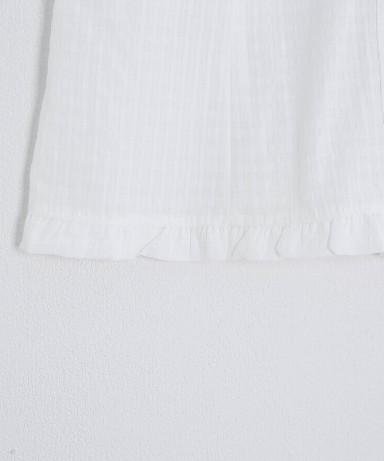 【❤️MADE】フリルブローチブラウス