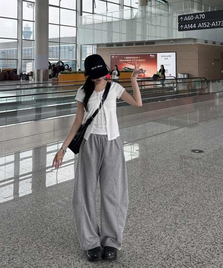 レイヤード風リボンカーデトップス WHITE