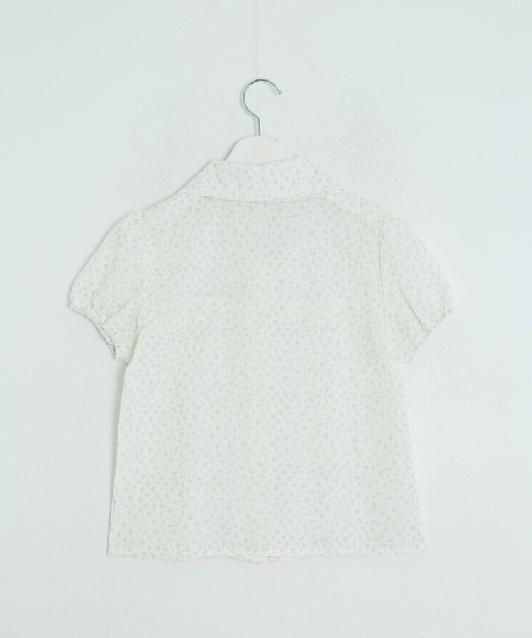 ガーリーフリルピンタックブラウス